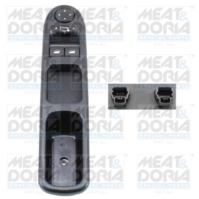 Switch, window regulator